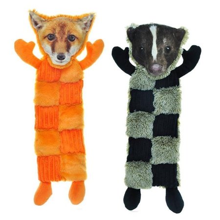 FURREALZ FurRealz ZD2211 12 18 in. Squeaker Mat Fox Dog Toy ZD2211 12